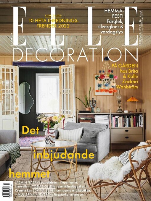 Cover image for ELLE Decoration Sweden